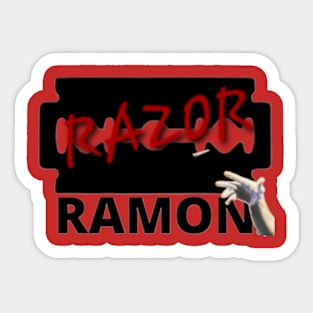 Legends of the Squared Circle Series: Razor Ramon Sticker